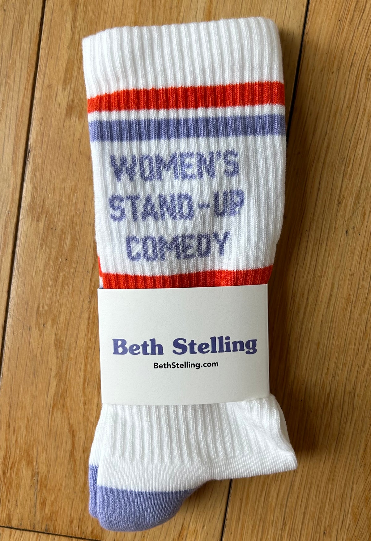 Women's Stand-up Socks (Lilac/Lava)