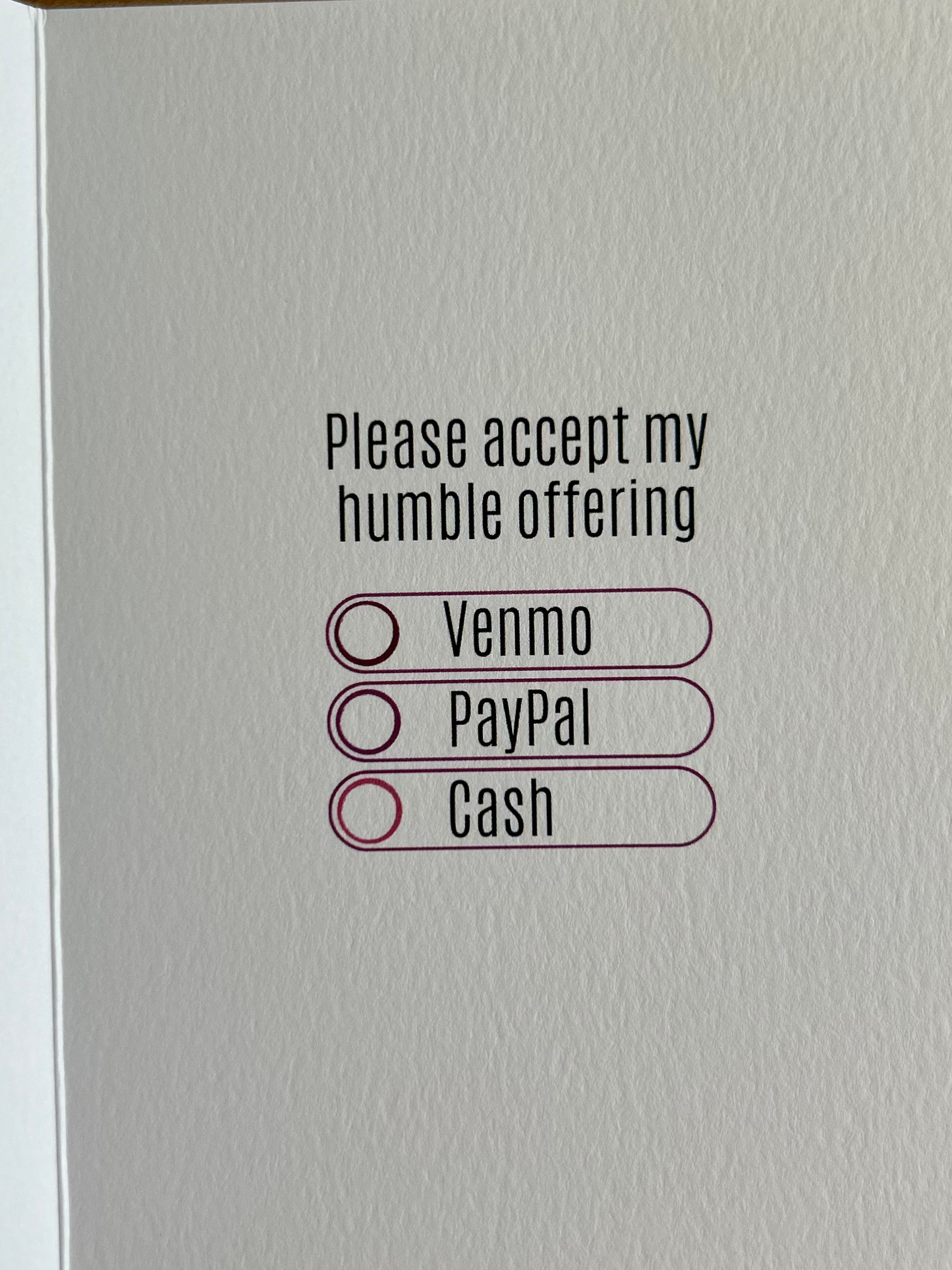 Thank you Card (B)