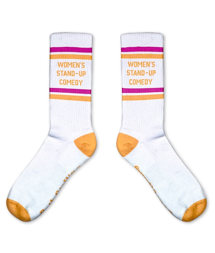 Women's Stand Up Socks (Orange/Pink)
